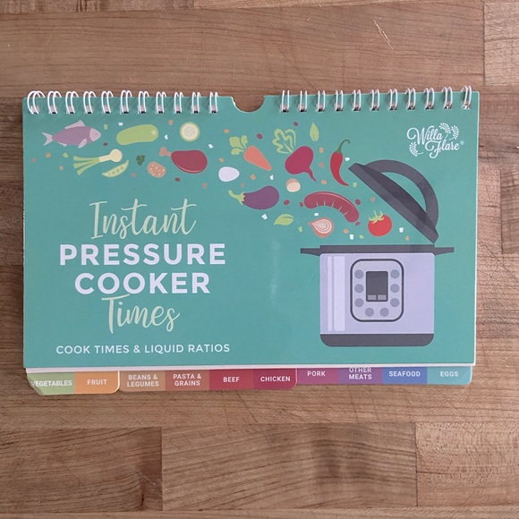 Kitchen Pressure Cooker Cheat Sheet Poshmark